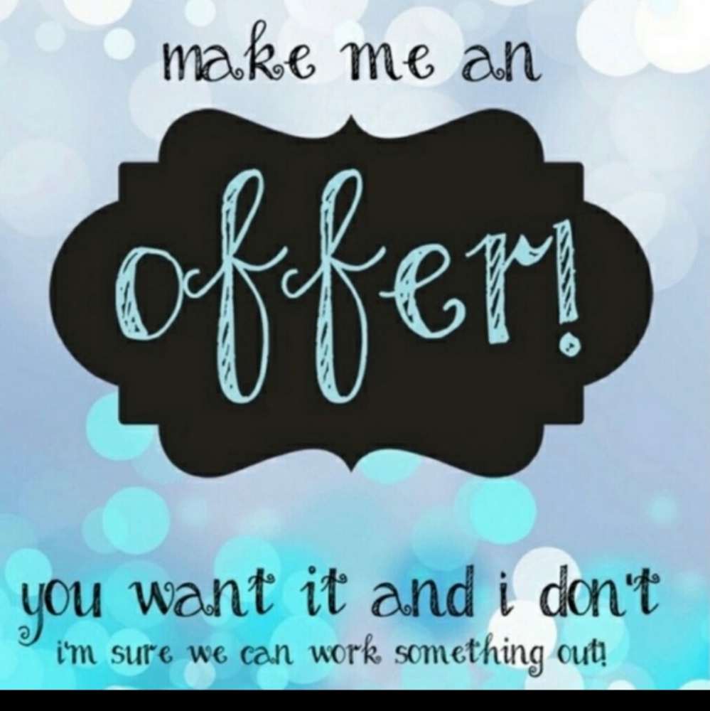Make me offers,cleaning out closet!
